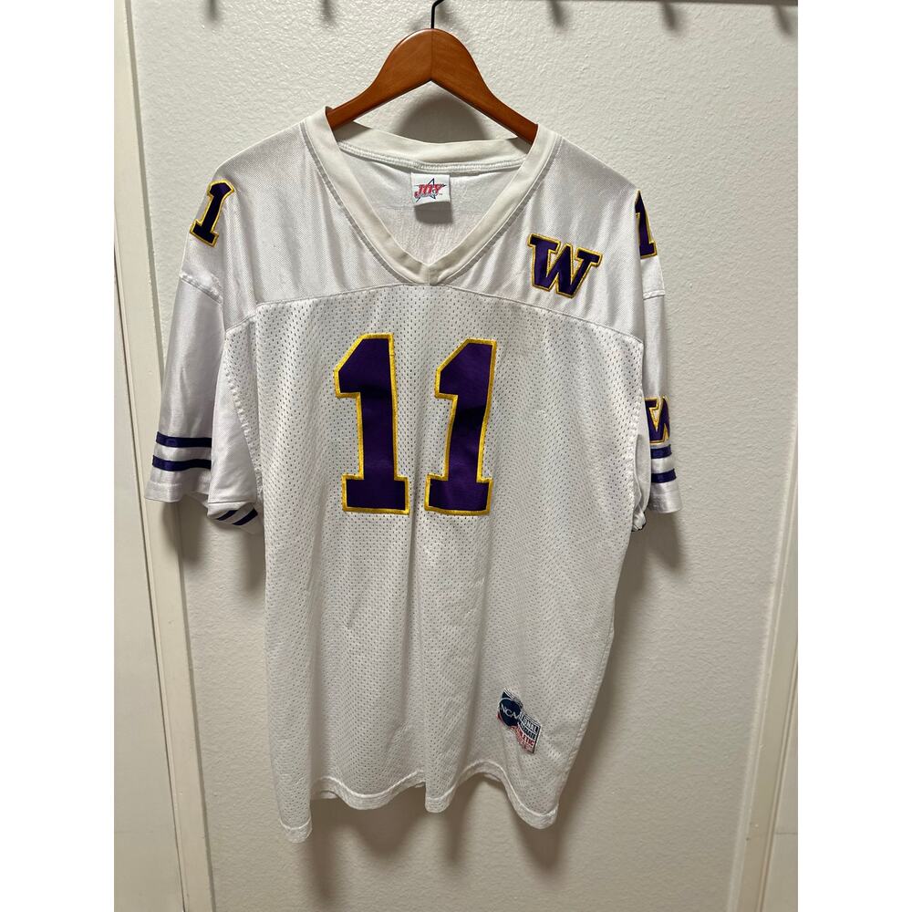 Vintage University of Washington Football Jersey #11, Size XL